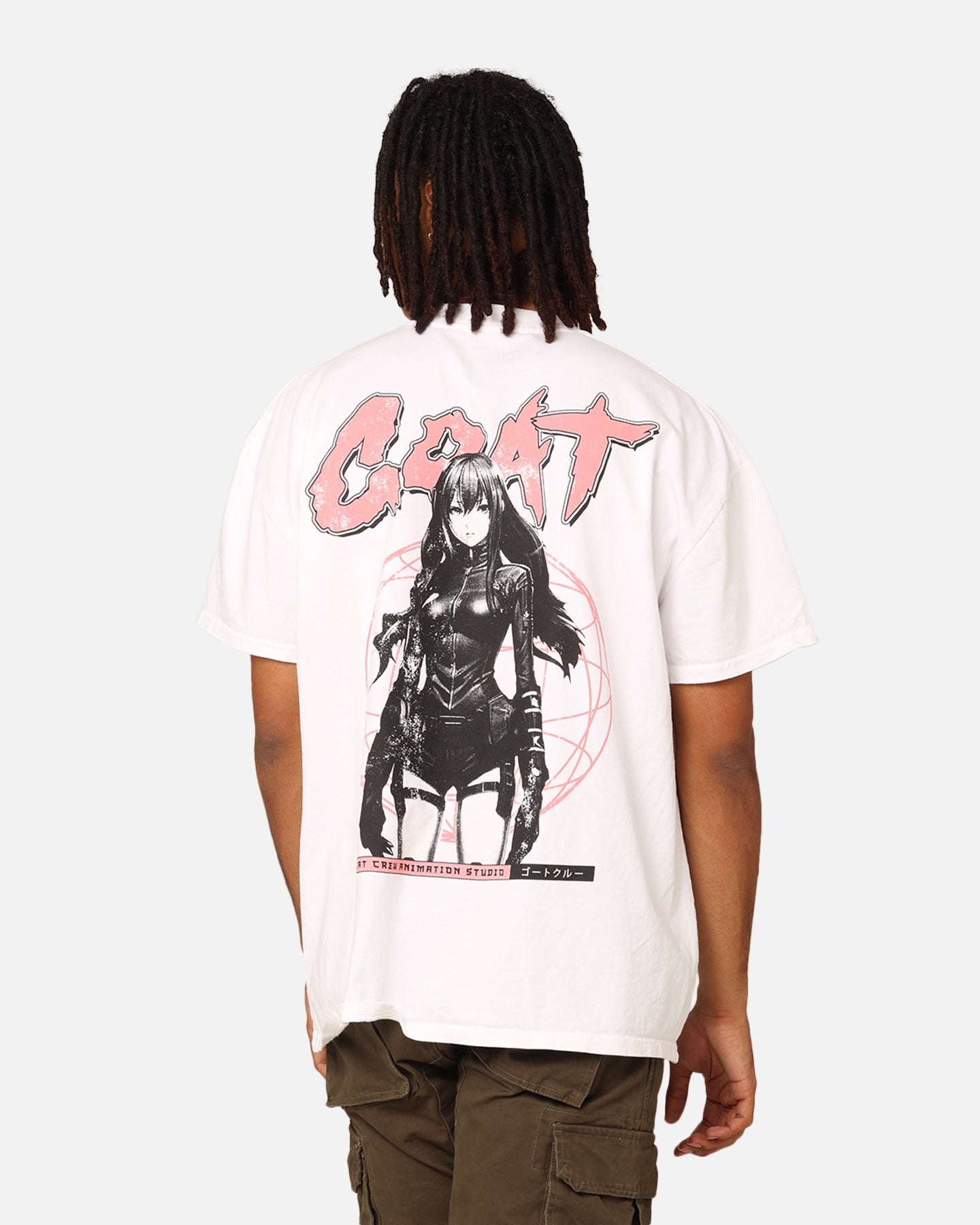 Goat Crew Anime Studios T-Shirt White