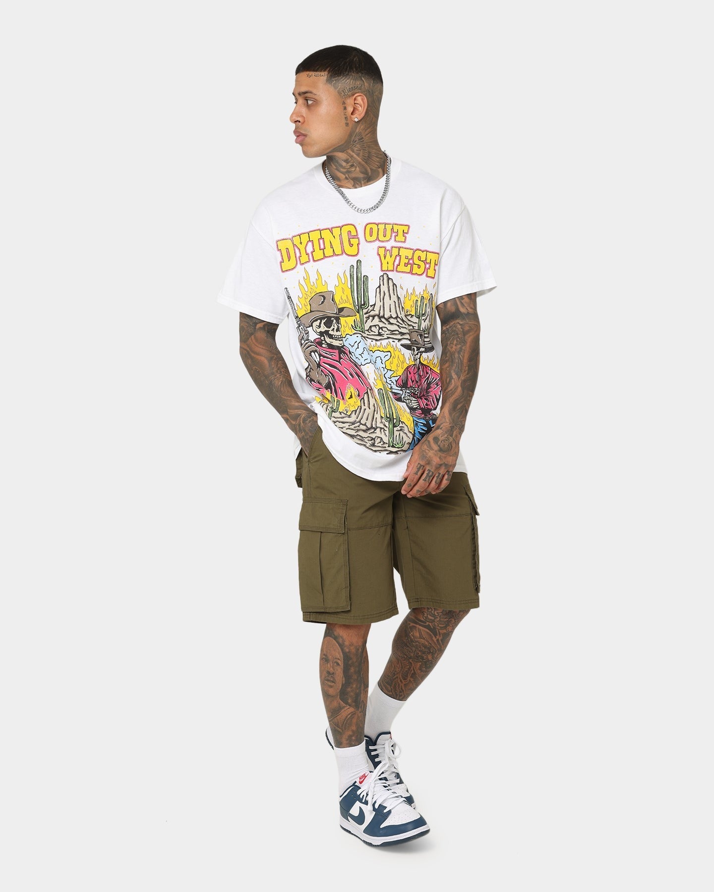 Goat Crew Dying Out West Vintage T-Shirt White