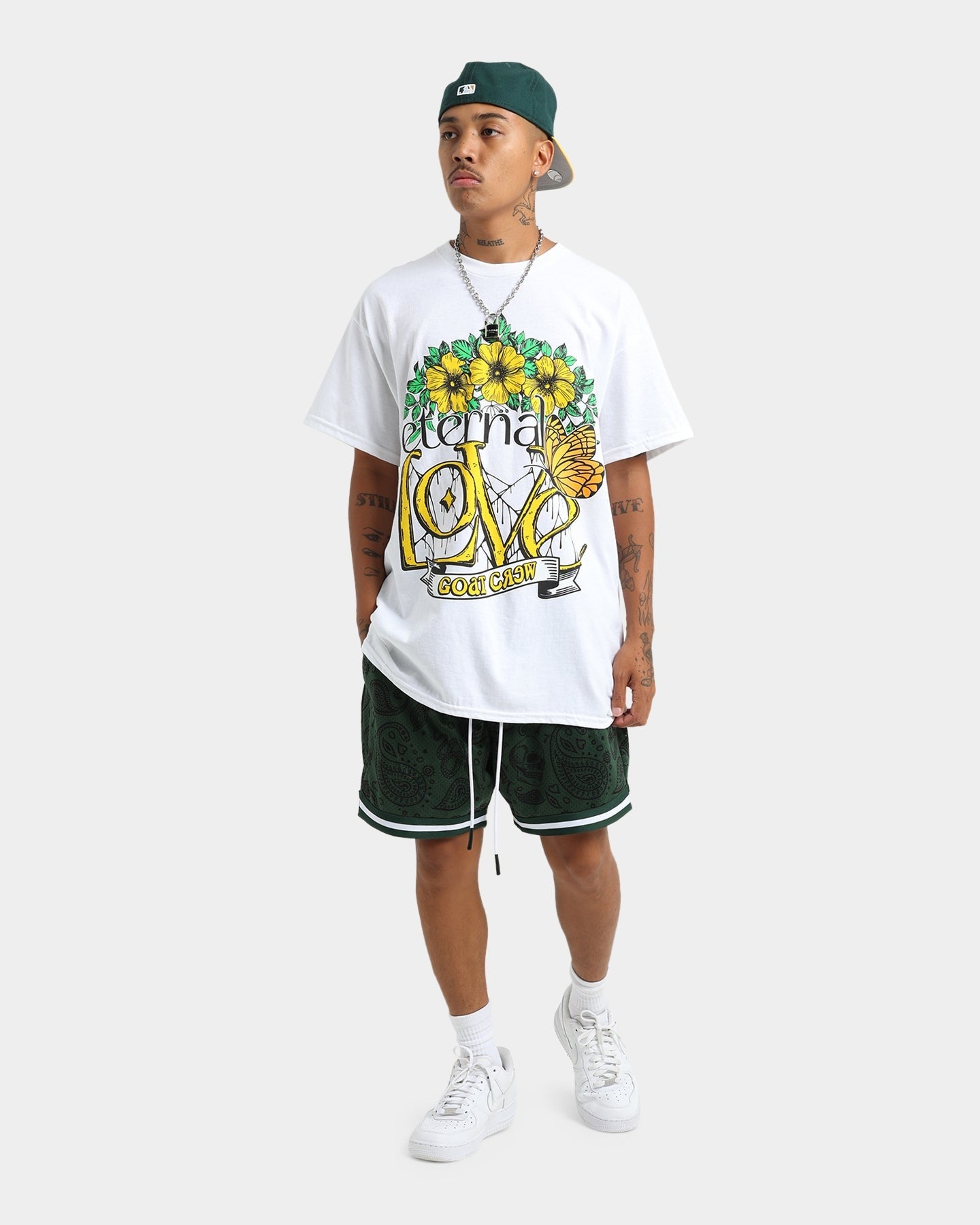 Goat Crew Eternal Love Vintage T-Shirt White