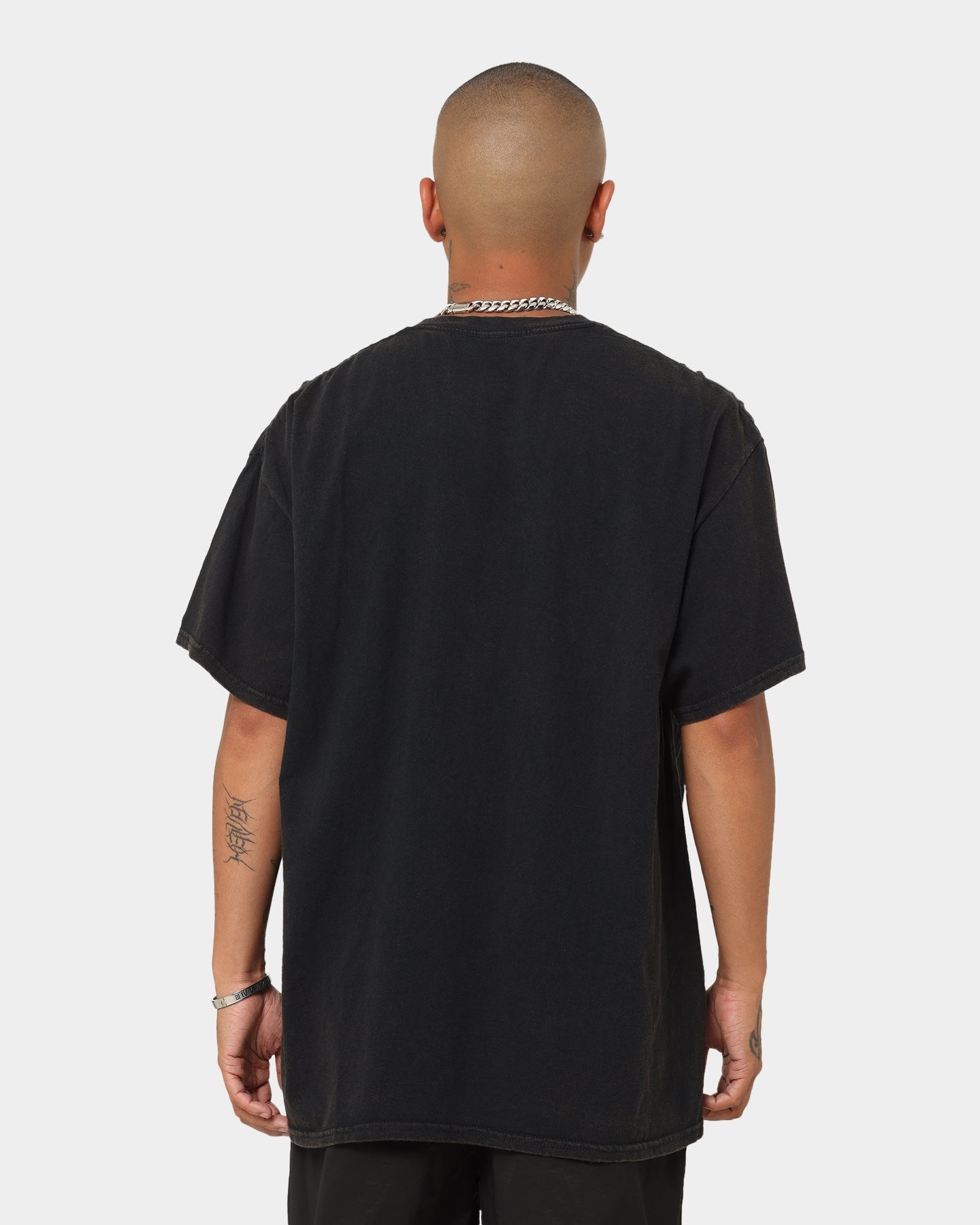 Goat Crew Goat Skull Vintage T-Shirt Black Wash