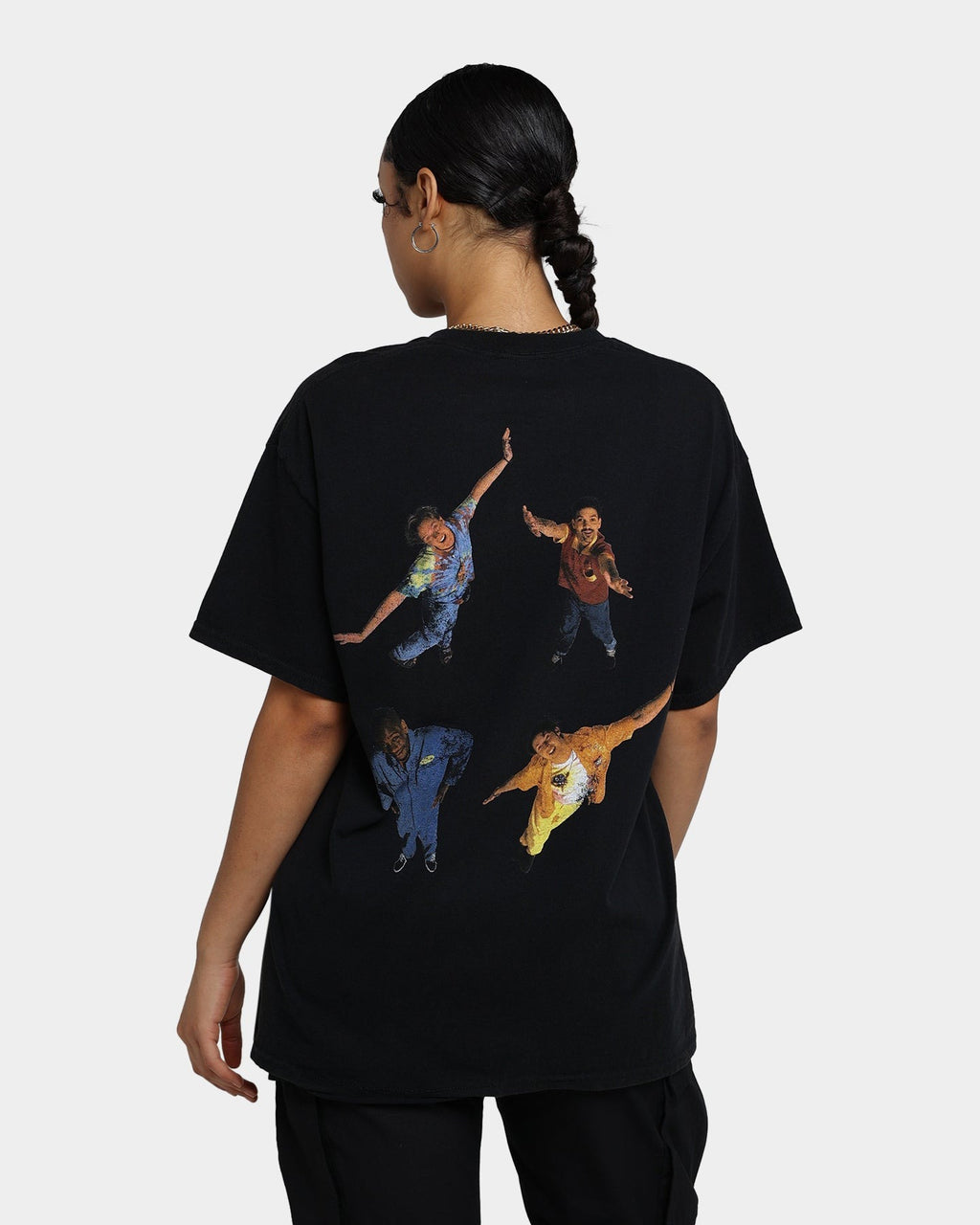 Goat Crew Half Baked Vintage T-Shirt Black Wash Style001