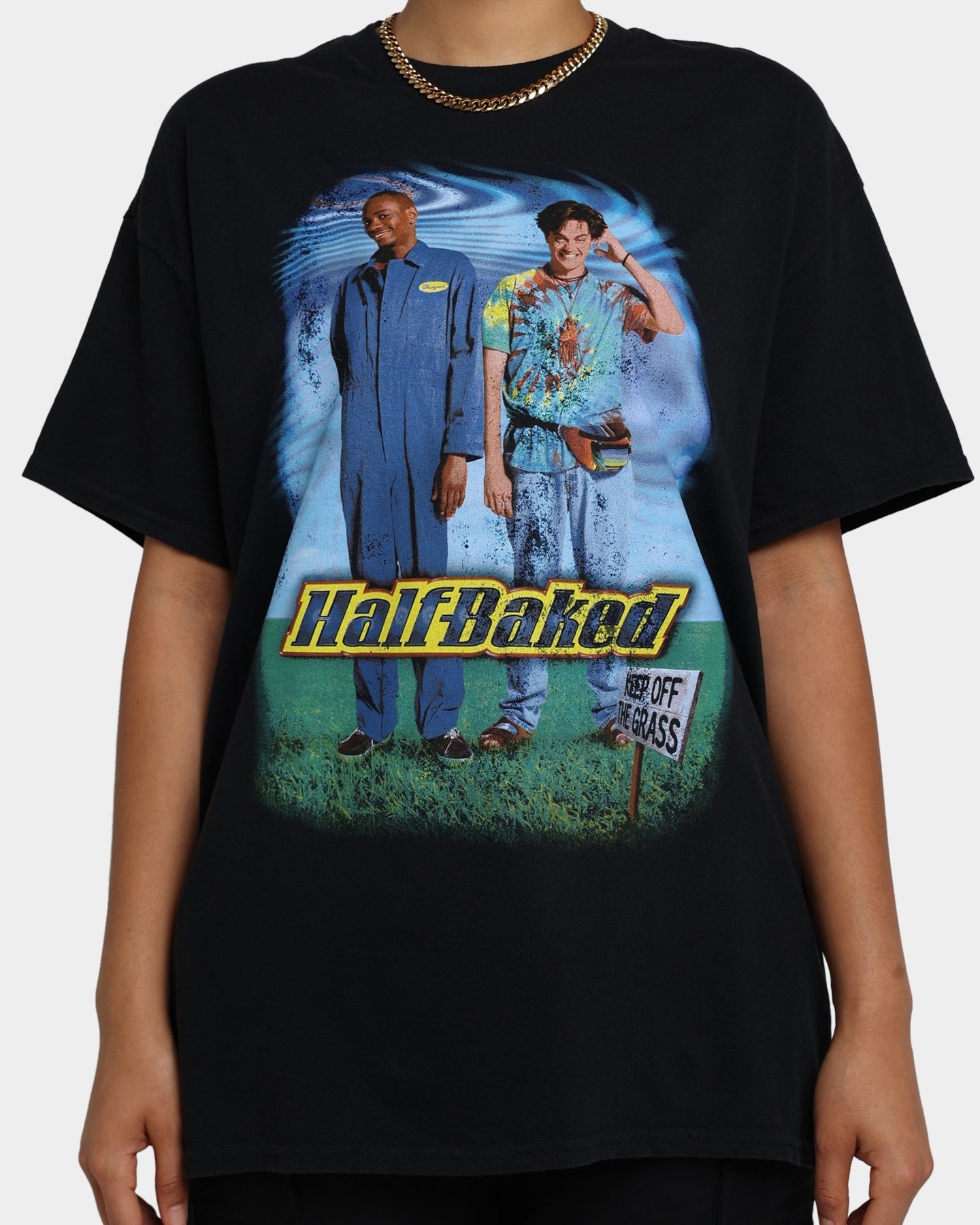 Goat Crew Half Baked Vintage T-Shirt Black Wash Style001