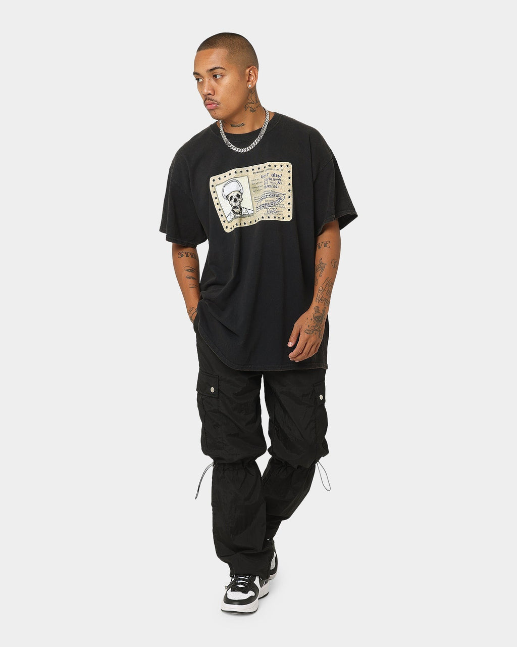 Goat Crew License Vintage T-Shirt Black