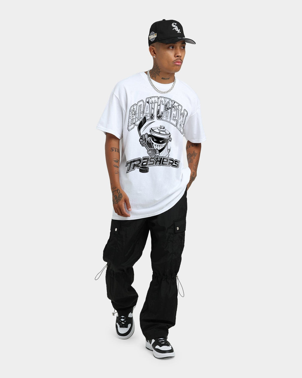 Goat Crew Trashers Vintage T-Shirt White