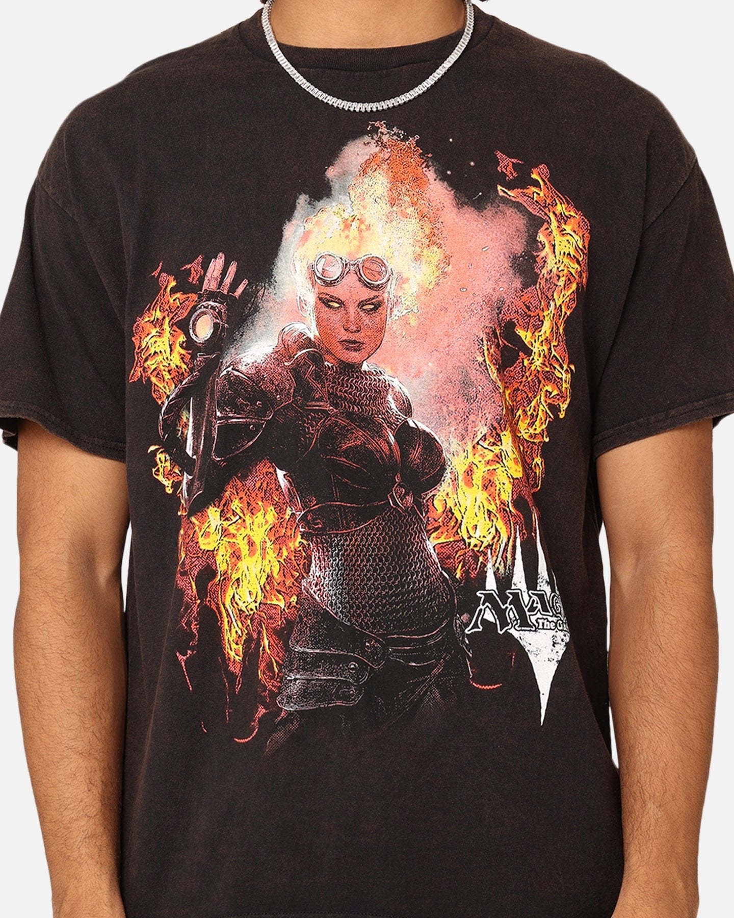 Goat Crew X Magic: The Gathering Chandra Vintage T-Shirt Black