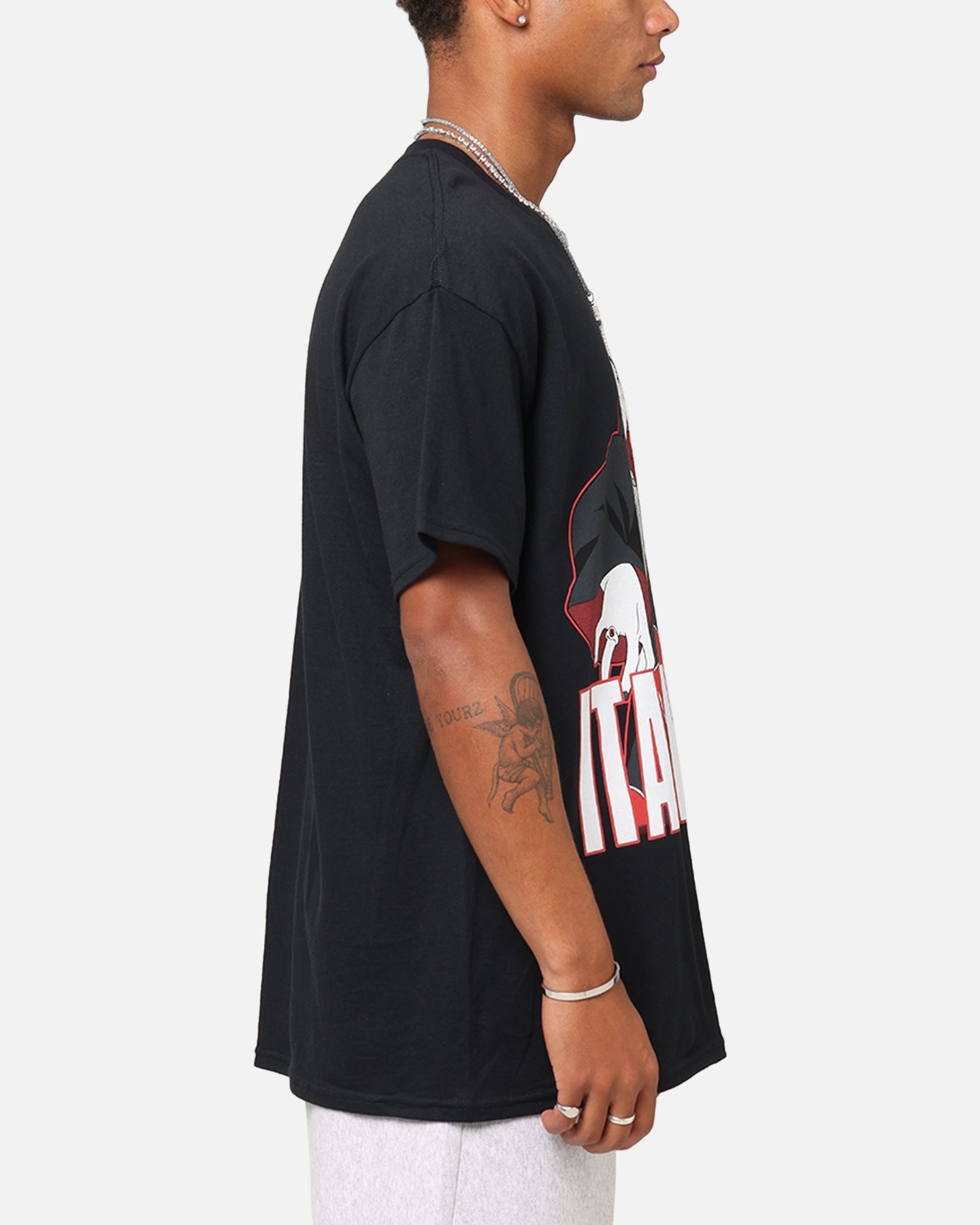 Goat Crew X Naruto Itachi Vintage T-Shirt Black