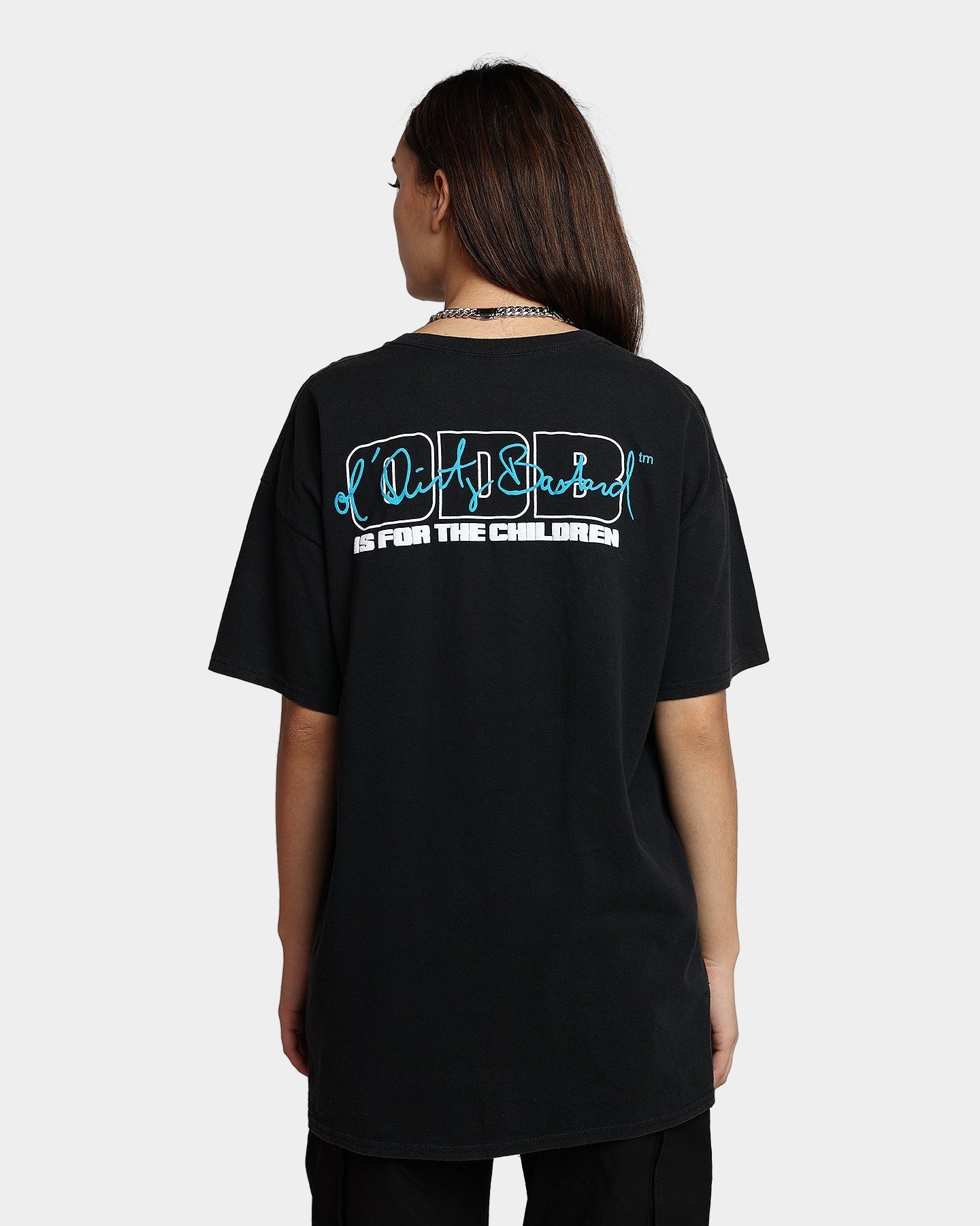 Goat Crew X Ol' Dirty Bastard Children Vintage T-Shirt Washed Black Style001