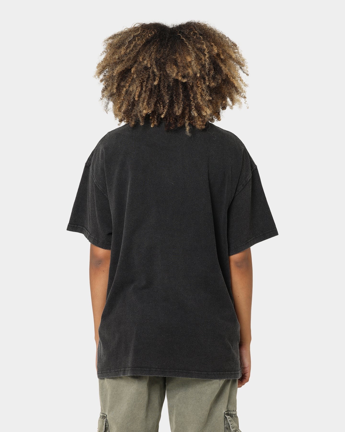 Goat Crew X Stranger Things Metal Vintage T-Shirt Vintage Black Style001