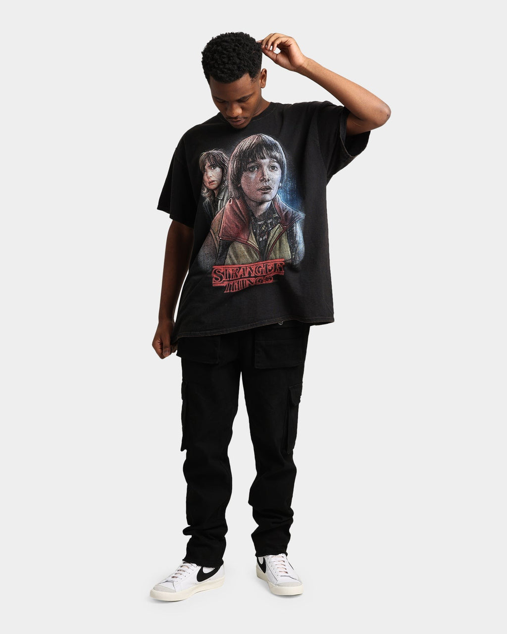 Goat Crew X Stranger Things Will Vintage T-Shirt Black Wash