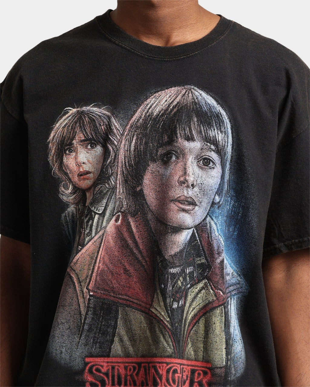 Goat Crew X Stranger Things Will Vintage T-Shirt Black Wash