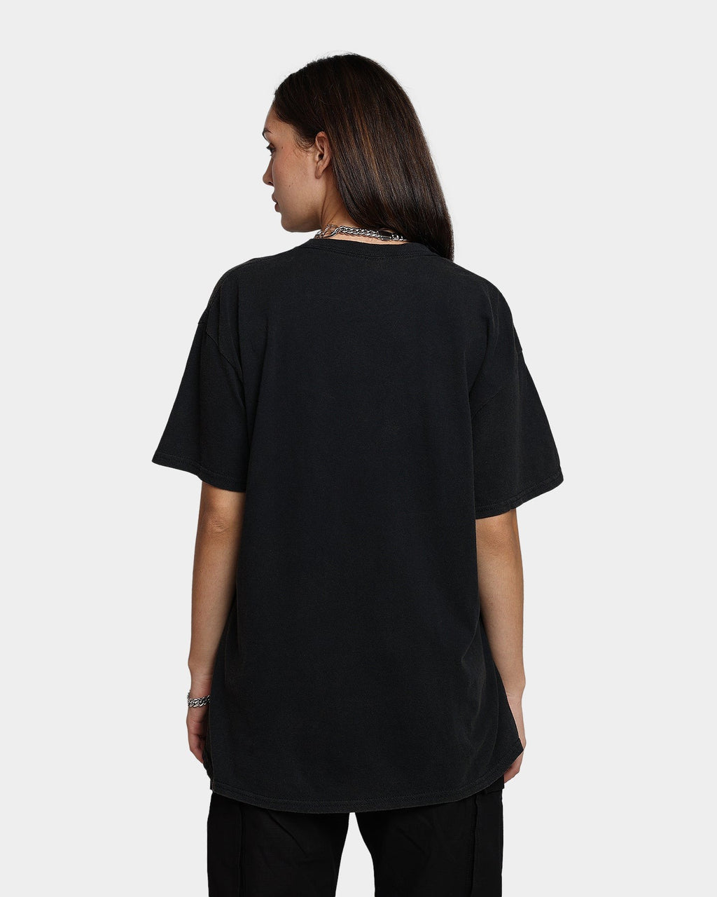 Goat Crew X The Flash Flash Multiply Vintage T-Shirt Washed Black Style001