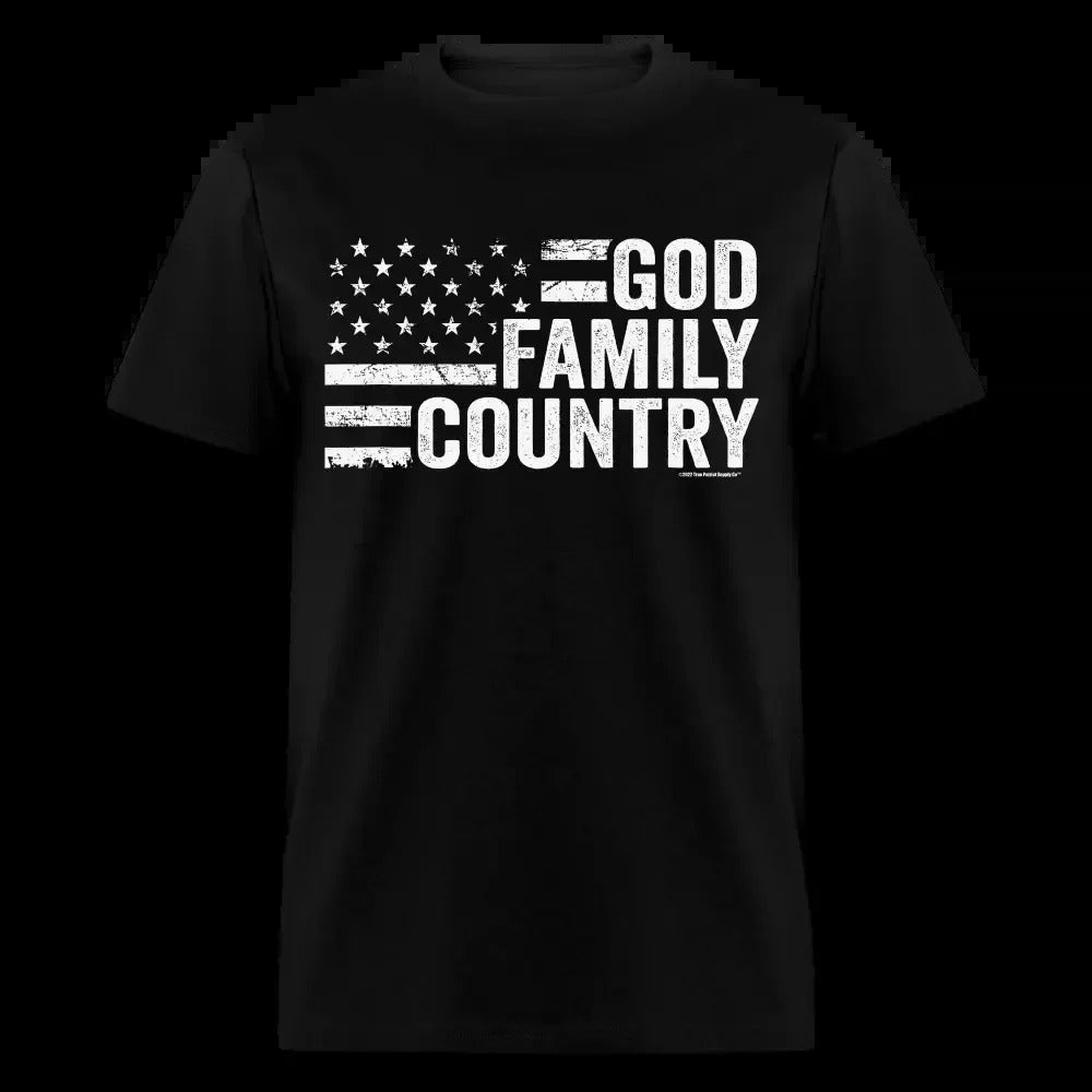 God Family Country Conservative Christian Unisex Classic T-Shirt