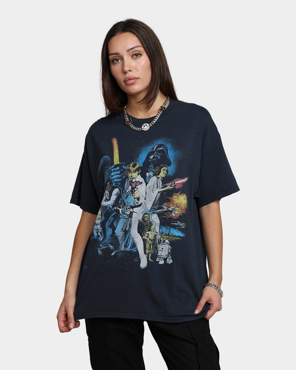 Grails Lightsaber Vintage T-Shirt Vintage Wash Style001