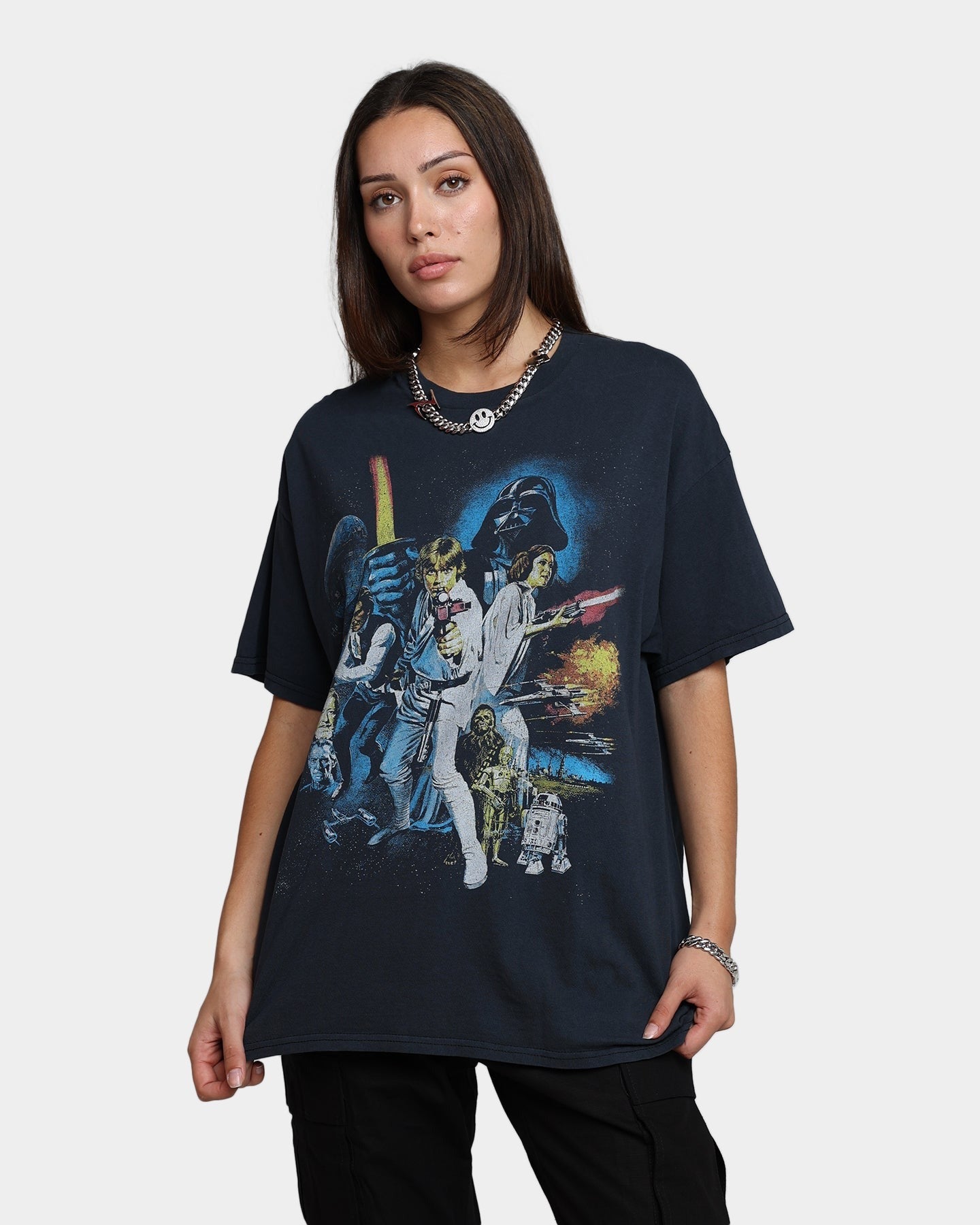 Grails Lightsaber Vintage T-Shirt Vintage Wash Style001