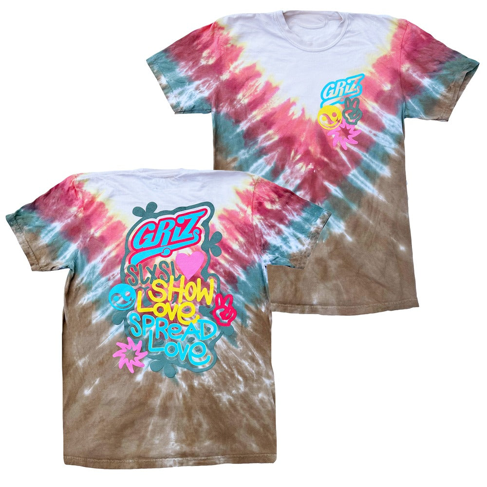 Griz Merch GRiZ Desert Dandelion Tie Dye T-Shirt Gifts For DJ Fans Vintage Hoodie Gift for Men