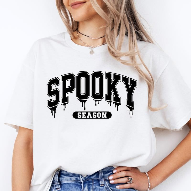 Halloween Shirts- Print is Sublimation, Unisex T-Shirt, Funny Tee, Funny Apparel, Gift Idea, Relaxed Fit, Casual Apparel, Cute Top, Great with Jeans, All Seasons, Fun Style, Comfortable Shirt