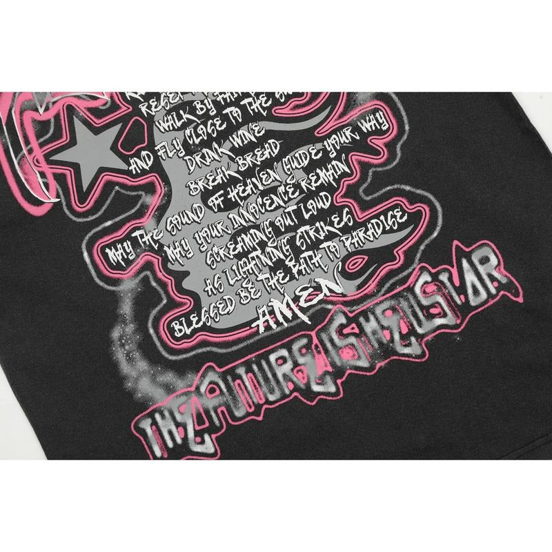 Hellstar Future Y2K Aesthetic T Shirt, Harajuku Tee, Goth Punk T-Shirt, Alternative Clothing, Y2k Graphic Shirt, Unisex Shirt, Cotton Shirt, Vintage Shirt, Crewneck Shirt, Streetwear, Oversized T-Shirt style 001