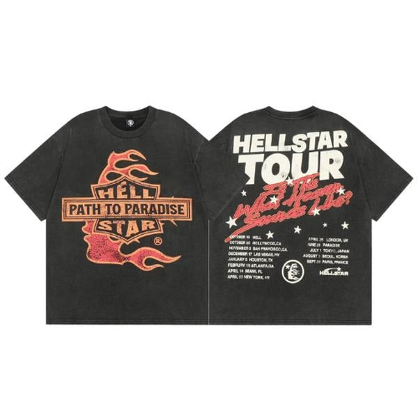 Hellstar Tour Is This What Heaven Sounds Like Y2K Aesthetic T Shirt, Harajuku Tee, Goth Punk T-Shirt, Alternative Clothing, Y2k Graphic Shirt, Unisex Shirt, Cotton Shirt, Vintage Shirt, Crewneck Shirt, Streetwear, Oversized T-Shirt