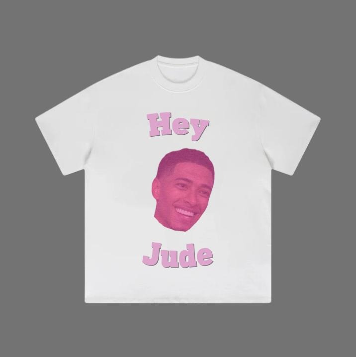 Hey Jude Bellingham T-Shirt, Jude Bellingham Vintage Tee, Unisex Soccer Shirt, Sweatshirt, Graphic Tees, Menswear Womenswear Streetwear