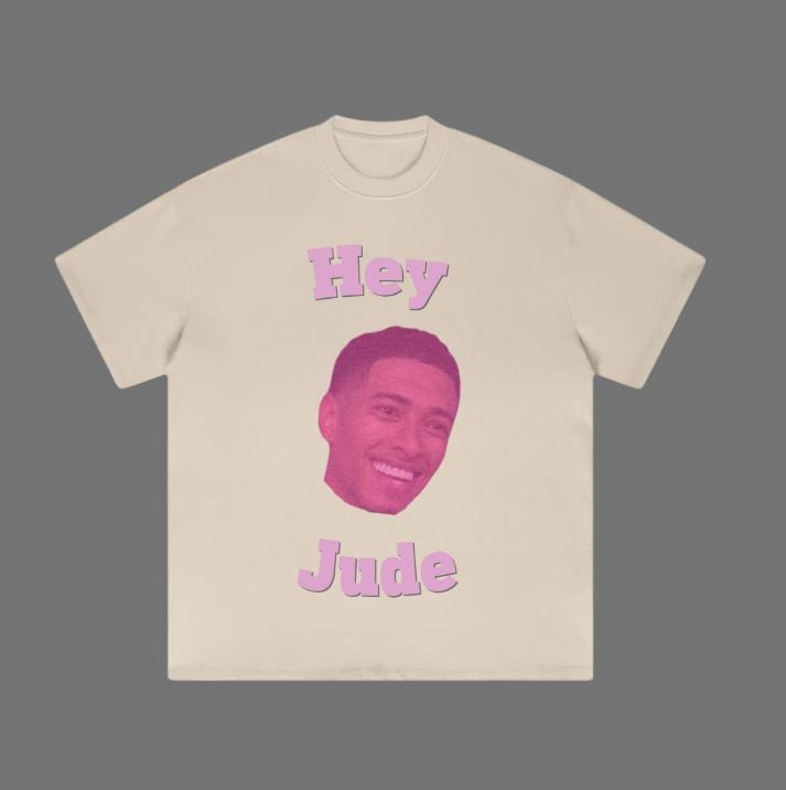 Hey Jude Bellingham T-Shirt, Jude Bellingham Vintage Tee, Unisex Soccer Shirt, Sweatshirt, Graphic Tees, Menswear Womenswear Streetwear