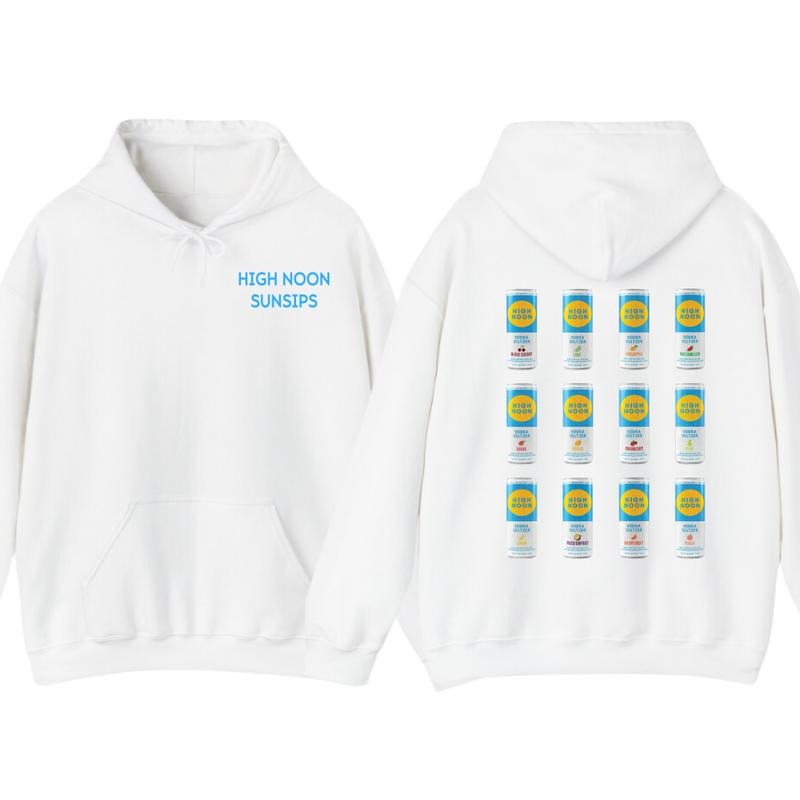 High Noon Sunsips Vintage Unisex Heavy Blend Hoodie, For Men And Women