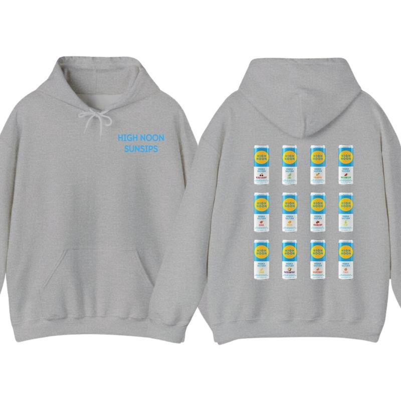 High Noon Sunsips Vintage Unisex Heavy Blend Hoodie, For Men And Women