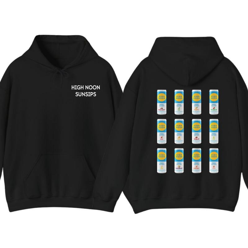 High Noon Sunsips Vintage Unisex Heavy Blend Hoodie, For Men And Women