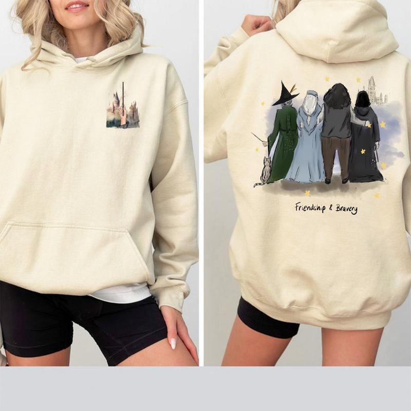 Hogwarts Professor McGonagall Memorial Sweatshirt Shirt Hoodie, Maggie Smith Shirt, Magic Movie Shirt, Maggie Smith HP Shirt, HP Gift Shirt