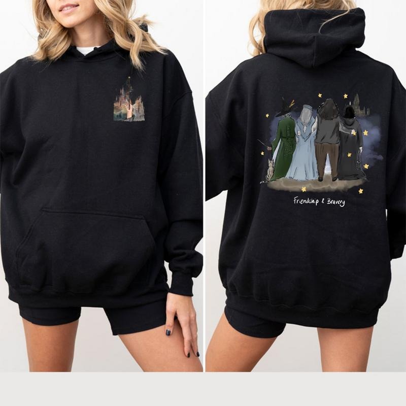 Hogwarts Professor McGonagall Memorial Sweatshirt Shirt Hoodie, Maggie Smith Shirt, Magic Movie Shirt, Maggie Smith HP Shirt, HP Gift Shirt