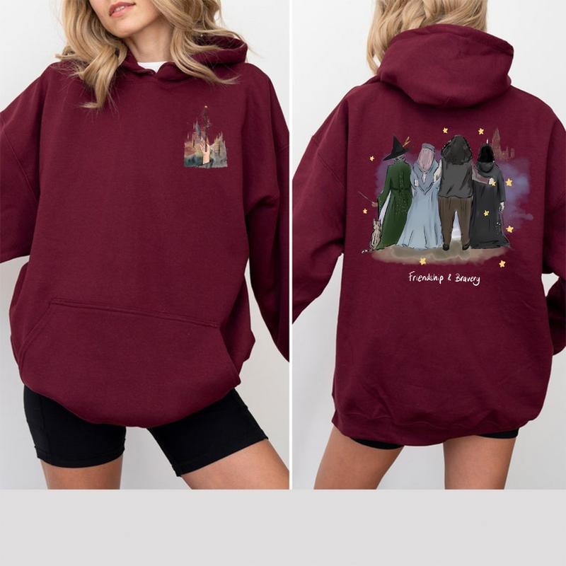 Hogwarts Professor McGonagall Memorial Sweatshirt Shirt Hoodie, Maggie Smith Shirt, Magic Movie Shirt, Maggie Smith HP Shirt, HP Gift Shirt