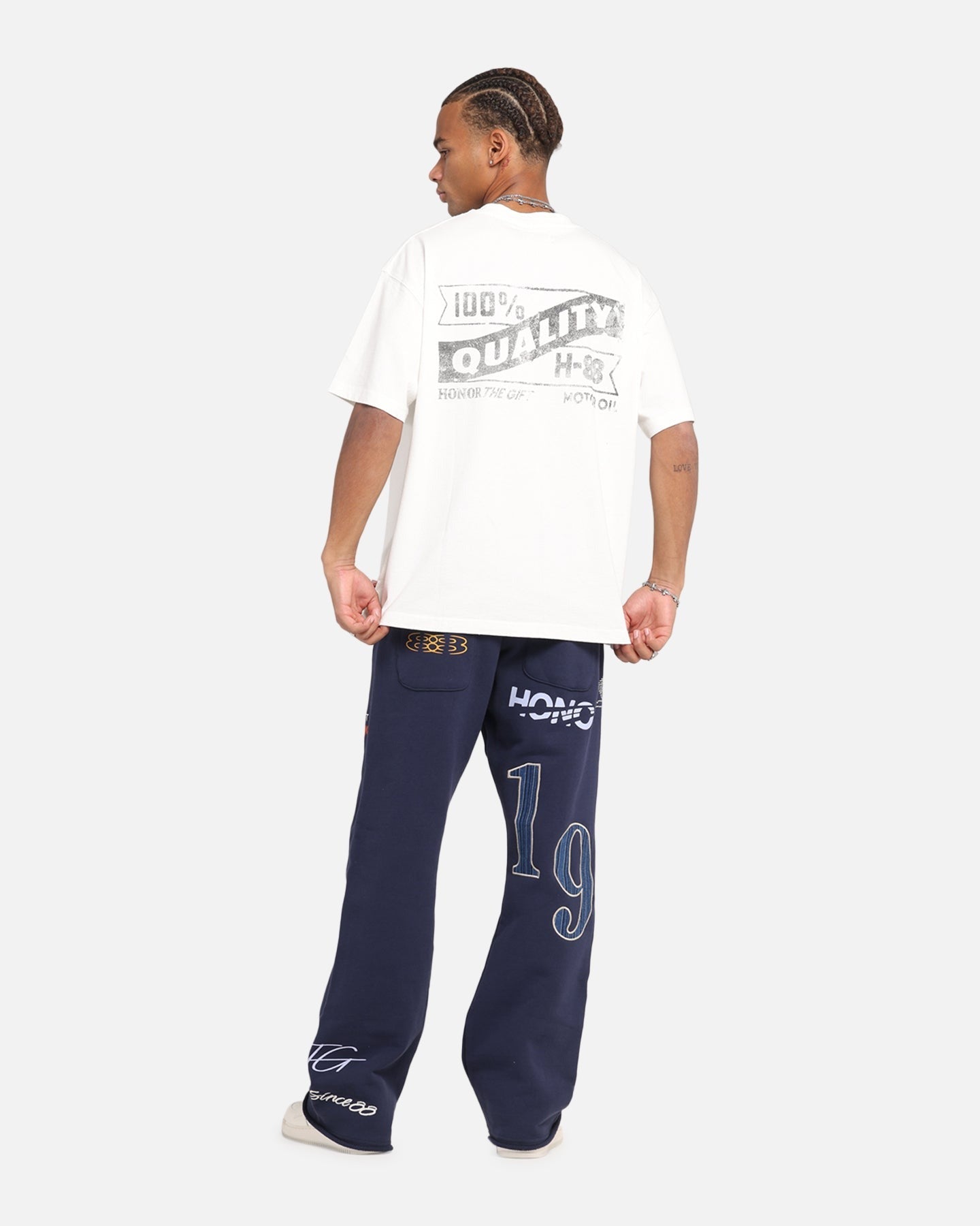 Honor The Gift Vintage Oil T-Shirt White