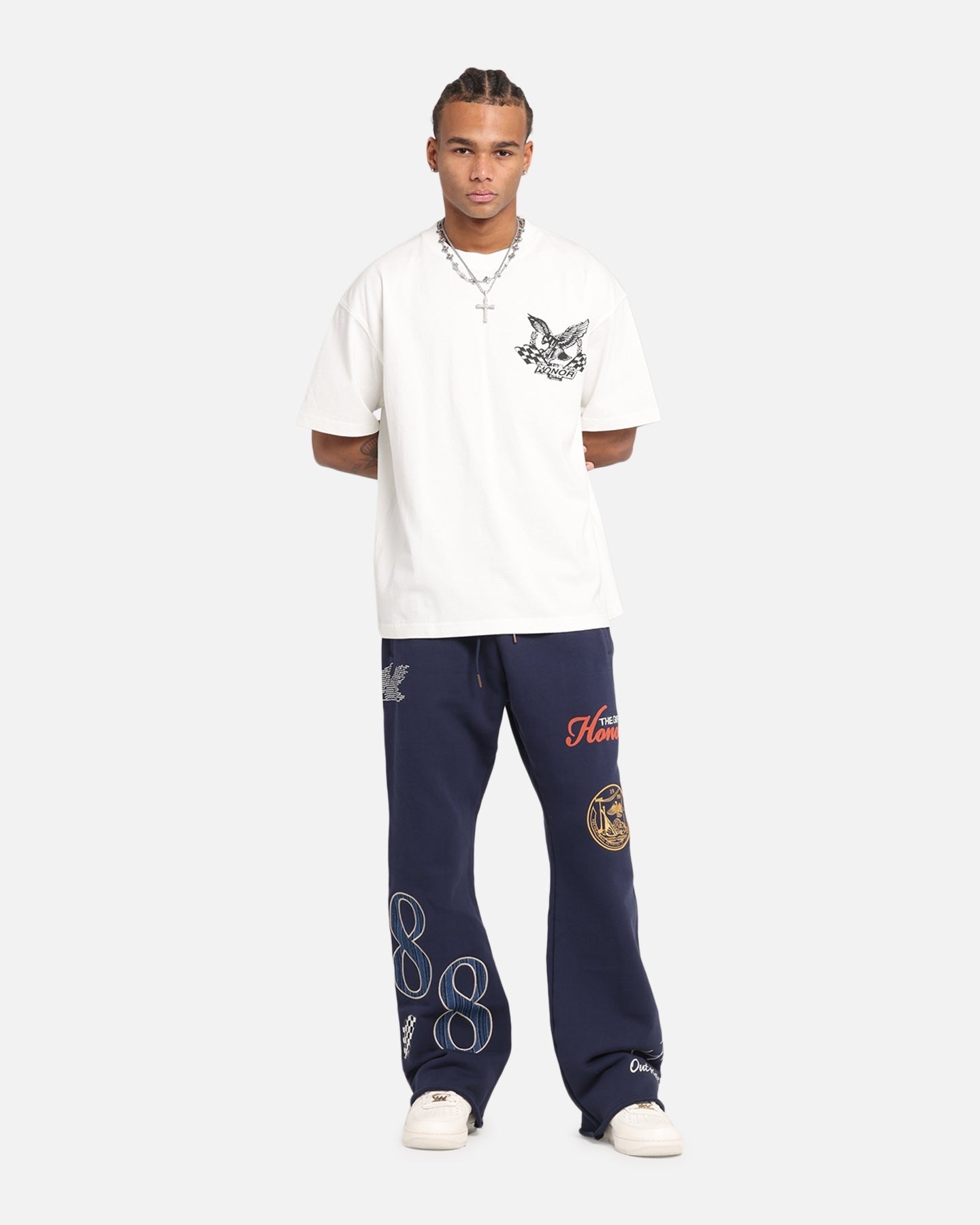 Honor The Gift Vintage Oil T-Shirt White