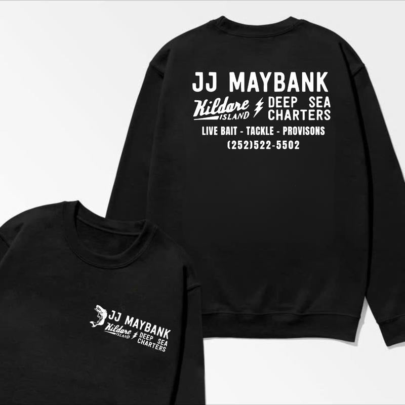 JJ Maaybank 2 SIDE T-shirt/Sweatshirt/Hoodie - Classic Fit, Unisex, OEKO-TEX Certified - Menswear, Cotton Ribbed Spandex