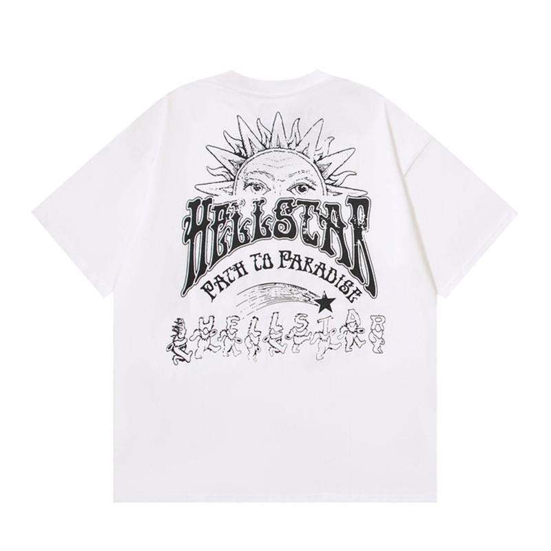 Hellstar Path To Paradise T Shirt/Sweatshirt/Hoodie, Unisex T Shirt/Sweatshirt/Hoodie, Vintage T Shirt/Sweatshirt/Hoodie, Crewneck T Shirt/Sweatshirt/Hoodie, Oversized T Shirt/Sweatshirt/Hoodie