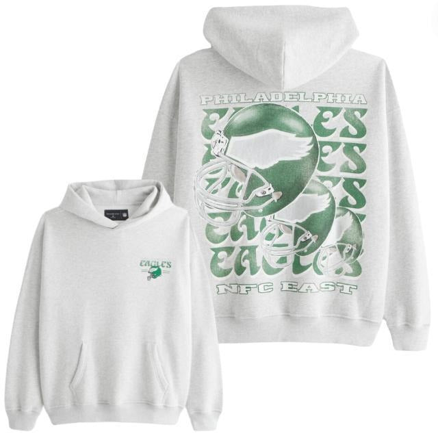 Hoodie Vintage Philadephias Football Hoodie Eagles T-ShirtHoodie Vintage for Men and Women, Unisex Workwear Tee - Casual, Menswear