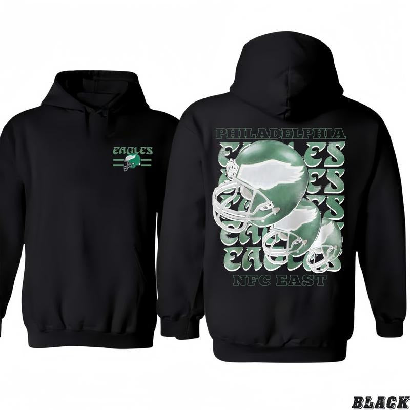 Hoodie Vintage Philadephias Football Hoodie Eagles T-ShirtHoodie Vintage for Men and Women, Unisex Workwear Tee - Casual, Menswear