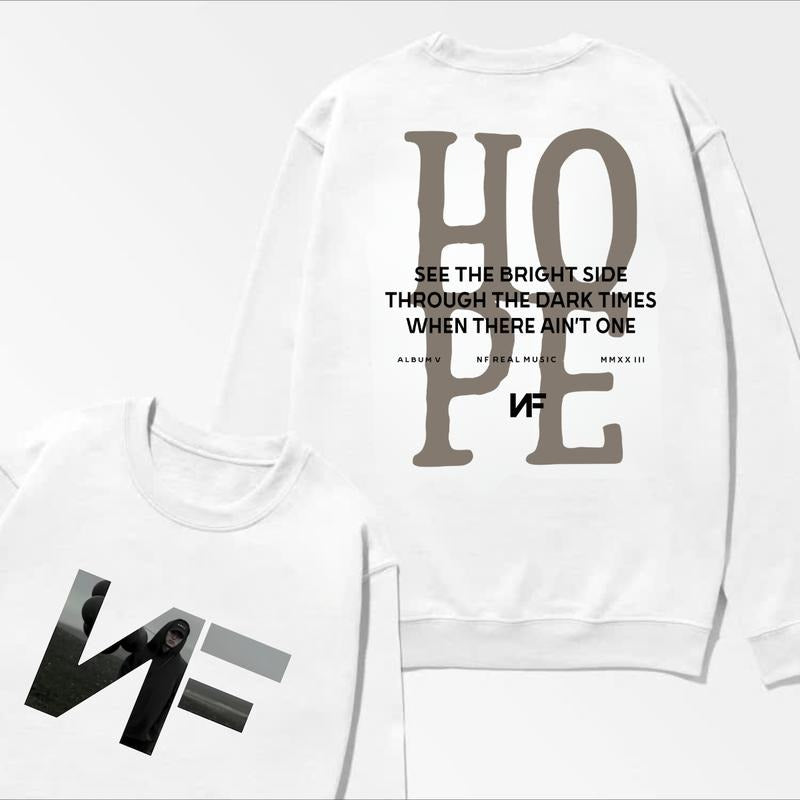 NF Rapper Graphic NF Hope T-shirt/Sweatshirt/Hoodie, Menswear Unisex