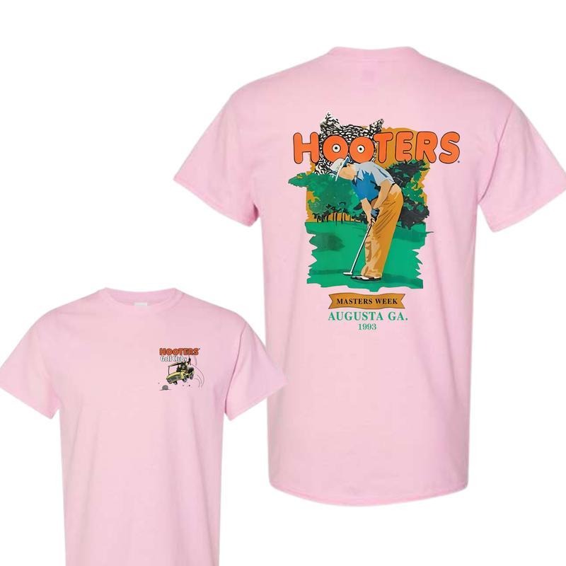 Hooters Golf Club Week 1993 Vintage Tshirt, Golf Cart Club Shirt, men's vintage tees, Full Color, For Men, For Women Menswear Top