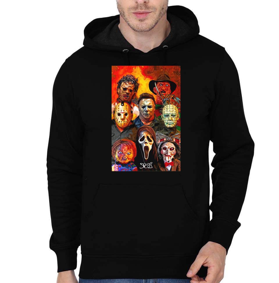 Horror Black Hoodie