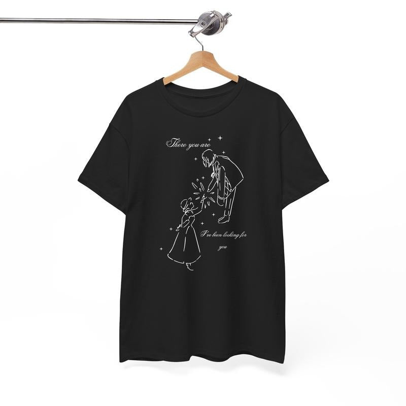 Howl And Sophie Calcifer Anime T-Shirt, Howls Moving Castle Tee - Cotton