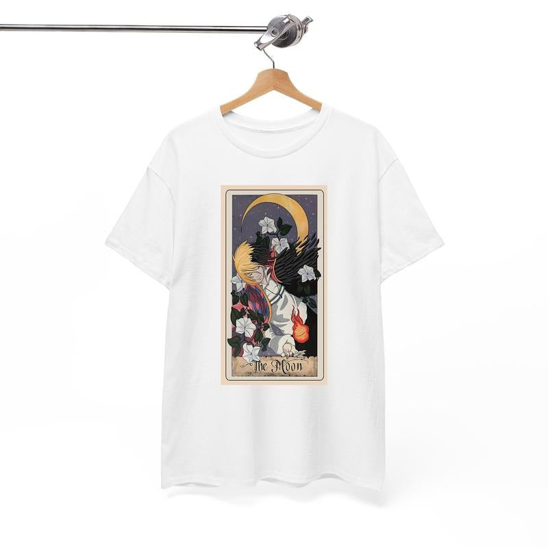 Howl Tarot Card Tshirt, Howls Moving Castle Tshirt, Howl And Sophie, Calcifer, Anime