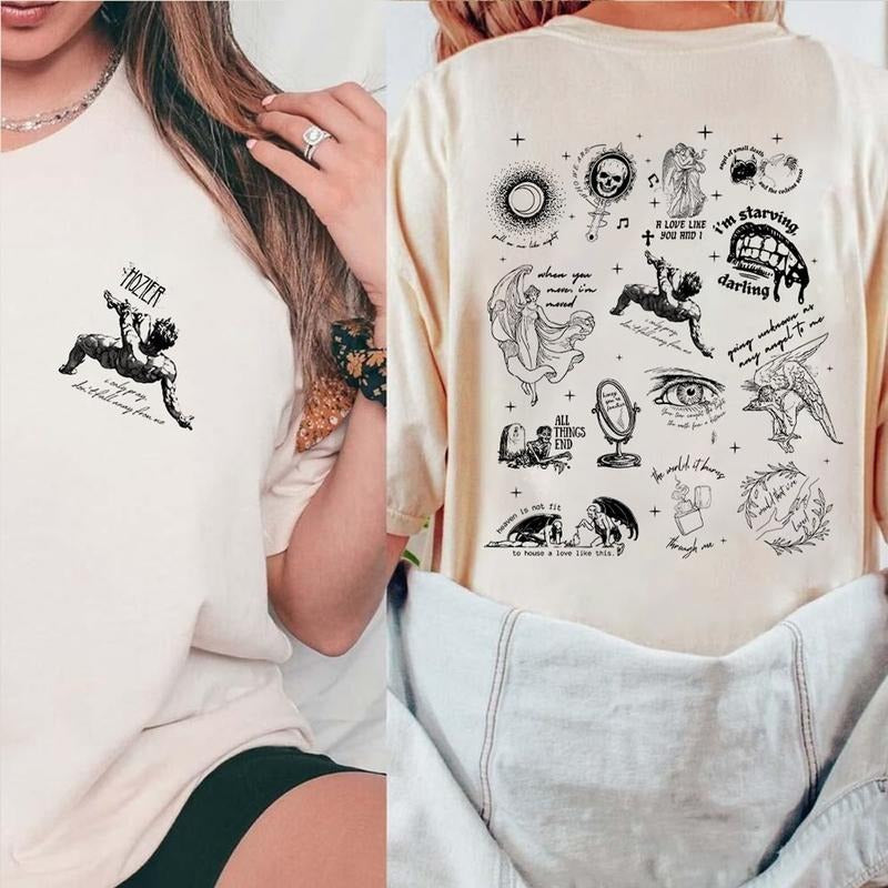 Hozier Country Music Both Site Sweatshirt, Country Music Song Sweatshirt, Hoodie, T Shirt