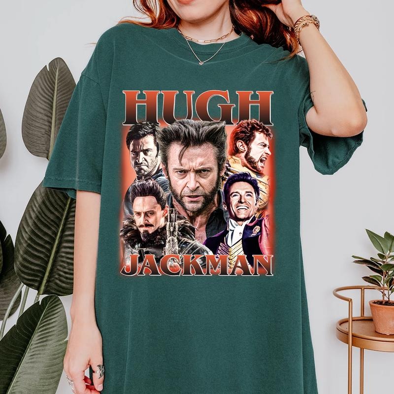 Hugh T Shirt Jackman T Shirt Gift For Woman and Man Unisex T-Shirt Sweatshirt Hoodie style 001