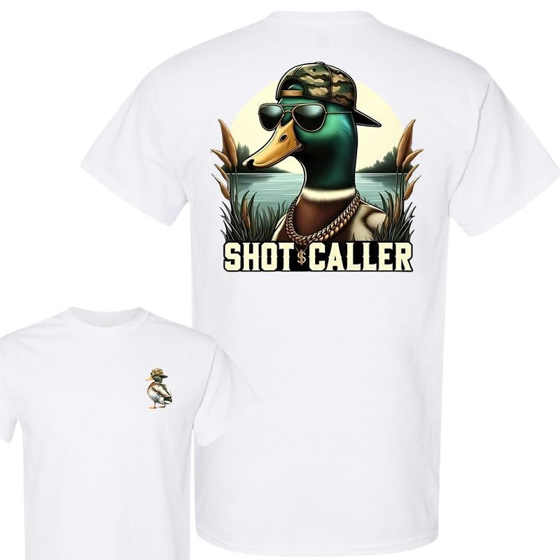 Hunting Duck T-shirt, Summer Hunting T-shirt, Unisex T-shirt, For Men, For Women style 001