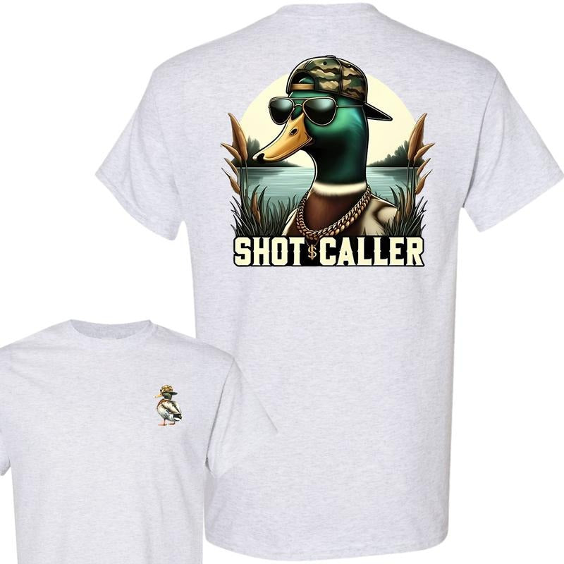 Hunting Duck T-shirt, Summer Hunting T-shirt, Unisex T-shirt, For Men, For Women style 001