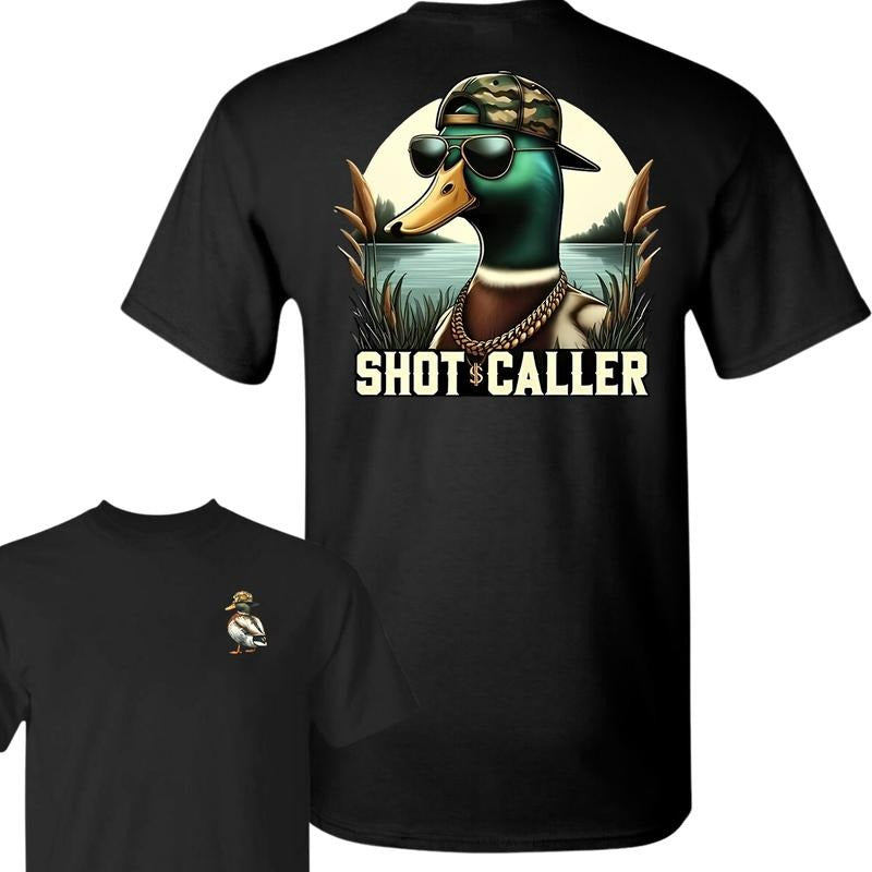 Hunting Duck T-shirt, Summer Hunting T-shirt, Unisex T-shirt, For Men, For Women style 001