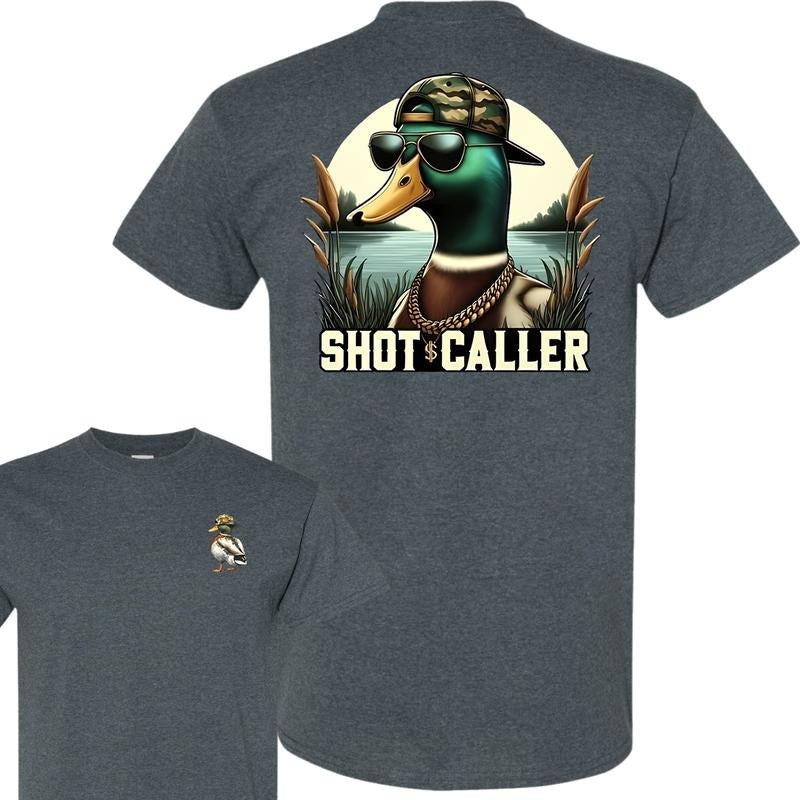Hunting Duck T-shirt, Summer Hunting T-shirt, Unisex T-shirt, For Men, For Women style 001