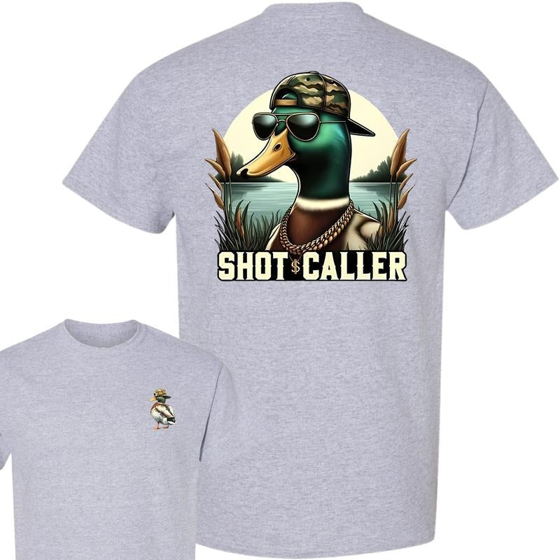 Hunting Duck T-shirt, Summer Hunting T-shirt, Unisex T-shirt, For Men, For Women style 001