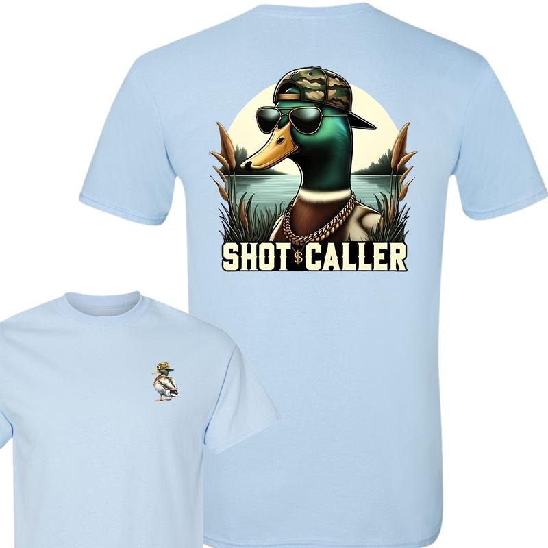 Hunting Duck T-shirt, Summer Hunting T-shirt, Unisex T-shirt, For Men, For Women style 001