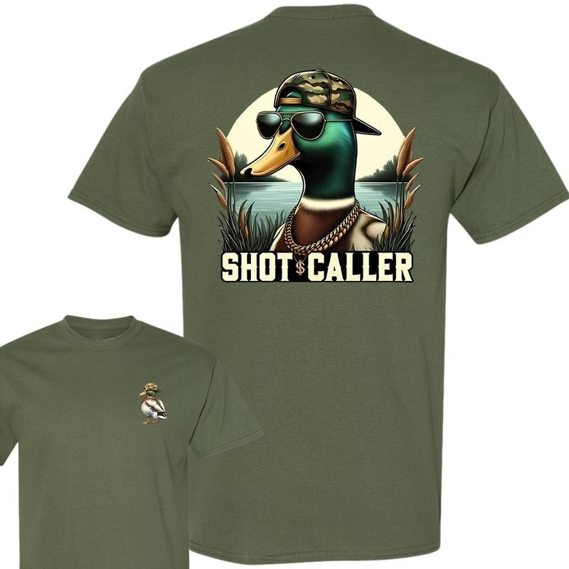 Hunting Duck T-shirt, Summer Hunting T-shirt, Unisex T-shirt, For Men, For Women style 001